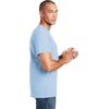 Gildan Men’s Short Sleeve 4-Pack Polyester Performance T-Shirt X(Lightblue/Maroon)