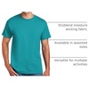 Gildan Men’s Short Sleeve 4-Pack Polyester Performance T-Shirt X(Lightpink/Jadedome)