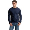 Gildan Men’s Short Sleeve 4-Pack Polyester Performance T-Shirt X(Navy Blue)