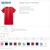 Gildan Men’s Short Sleeve 4-Pack Polyester Performance T-Shirt X(Navy purple)