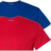 Gildan Men’s Short Sleeve 4-Pack Polyester Performance T-Shirt X(Red/Blue)