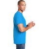 Gildan Men’s Short Sleeve 4-Pack Polyester Performance T-Shirt X(Sapphire/Ashgrey)