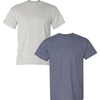 Gildan Men’s Short Sleeve 4-Pack Polyester Performance T-Shirt X(Ash/Heather Sport Dark Navy)