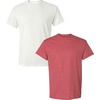 White/Heather Sport Scarlet Red