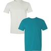 White/Tropical Blue