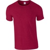 Gildan Softstyle Unisex Adult Shirt(Antique Cherry Red)