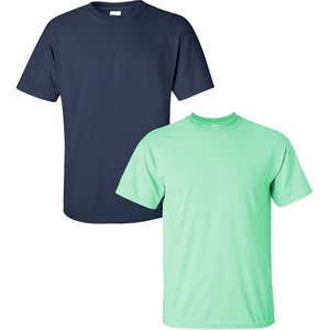 Gildan Adult Ultra Cotton T-Shirt, Style G2000, Multipack((1) Navy + (1) Mint Green)