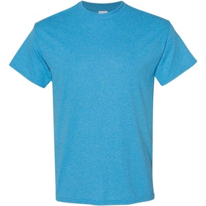 Gildan Men’s Short Sleeve 4-Pack Polyester Performance T-Shirt X((1) Ash Grey + (1) Heather Sapphire)