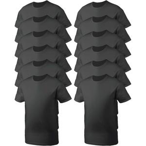 Gildan Men’s Short Sleeve 4-Pack Polyester Performance T-Shirt X(Black (12-pack))