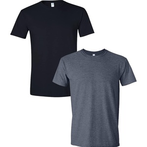 Gildan Men’s Short Sleeve 4-Pack Polyester Performance T-Shirt X(Black/Heather Navy)