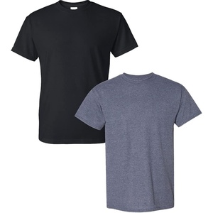 Gildan Men’s Short Sleeve 4-Pack Polyester Performance T-Shirt X(Black/Heather Sport Dark Navy)