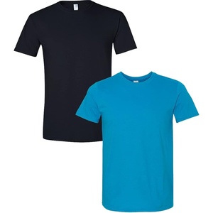 Gildan Men’s Short Sleeve 4-Pack Polyester Performance T-Shirt X(Black/Sapphire)