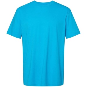 Gildan Men’s Short Sleeve 4-Pack Polyester Performance T-Shirt X(Caribbean Mist)