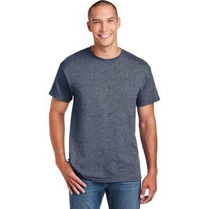 Gildan Men’s Short Sleeve 4-Pack Polyester Performance T-Shirt X(Heather Sport Dark Navy)