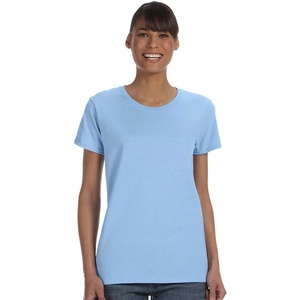 Gildan Men’s Short Sleeve 4-Pack Polyester Performance T-Shirt X(Light Blue red)