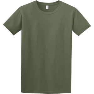 Gildan Men’s Short Sleeve 4-Pack Polyester Performance T-Shirt X(Military Green)
