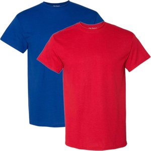 Gildan Men’s Short Sleeve 4-Pack Polyester Performance T-Shirt X(Red/Blue)