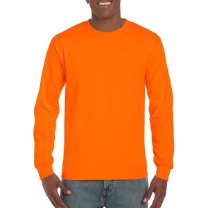 Gildan Men’s Short Sleeve 4-Pack Polyester Performance T-Shirt X(Safety Orange)