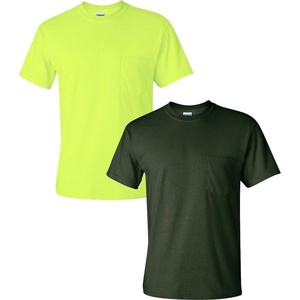Gildan Men’s Short Sleeve 4-Pack Polyester Performance T-Shirt X(Safetygreen/Forest)