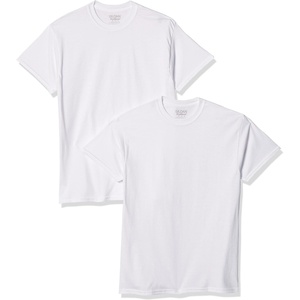 Gildan Men’s Short Sleeve 4-Pack Polyester Performance T-Shirt X(White (2-pack))