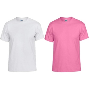Gildan Men’s Short Sleeve 4-Pack Polyester Performance T-Shirt X(White/Azalea)