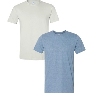 Gildan Men’s Short Sleeve 4-Pack Polyester Performance T-Shirt X(White/Heather Indigo)