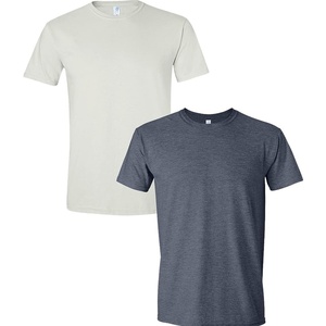 Gildan Men’s Short Sleeve 4-Pack Polyester Performance T-Shirt X(White/Heather Navy)