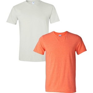 Gildan Men’s Short Sleeve 4-Pack Polyester Performance T-Shirt X(White/Heather Orange)