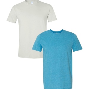 Gildan Men’s Short Sleeve 4-Pack Polyester Performance T-Shirt X(White/Heather Sapphire)