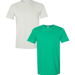 Gildan Men’s Short Sleeve 4-Pack Polyester Performance T-Shirt X(White/Kelly Green)