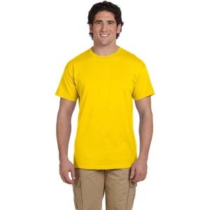 Gildan Men’s Short Sleeve 4-Pack Polyester Performance T-Shirt X(Yellow)